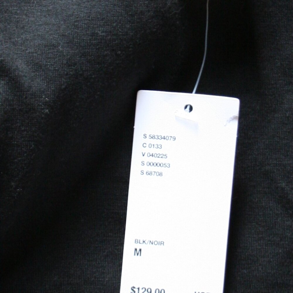 Urban Outfitters Black Cropped Faux Fur Jacket Size Medium - Picture 7 of 14